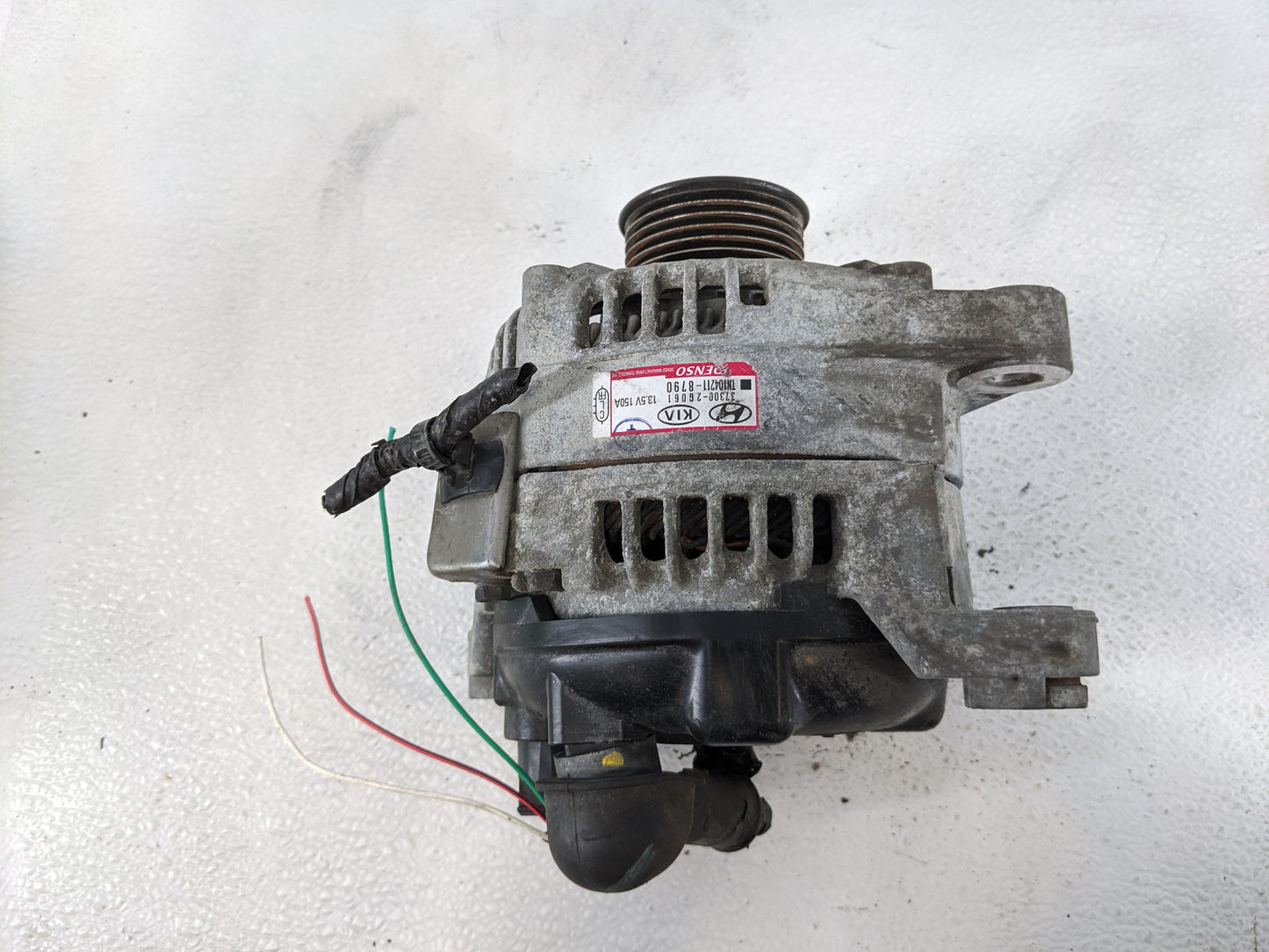 2015-2019 Hyundai Sonata Alternator Replacement Generator Charging Assembly Engine OEM P/N:37300-2G061 Fits OEM Used Auto Pa