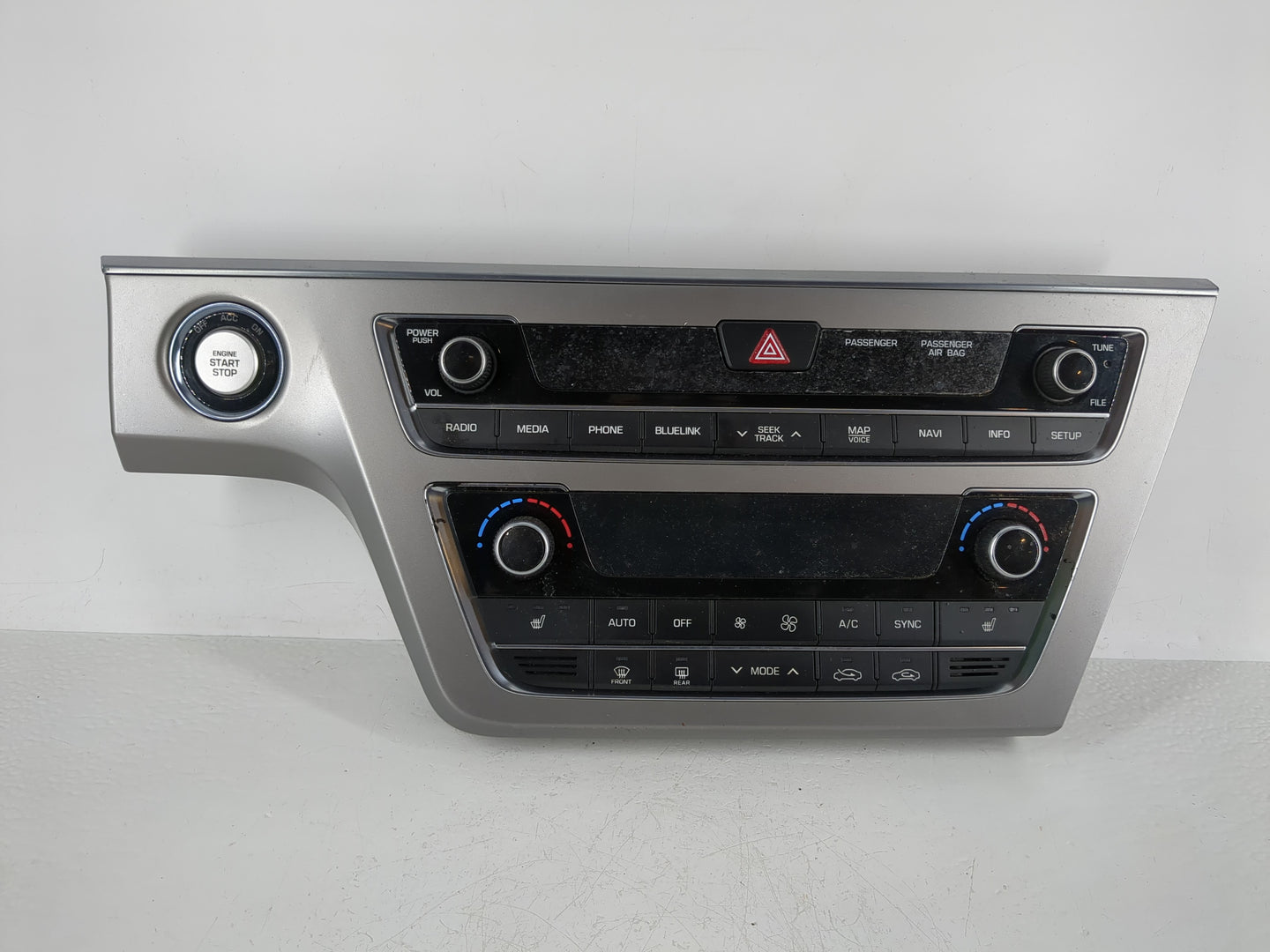 2015-2017 Hyundai Sonata Climate Control Module Temperature AC/Heater Replacement P/N:94510-C1510 Fits Fits 2015 2016 2017 O