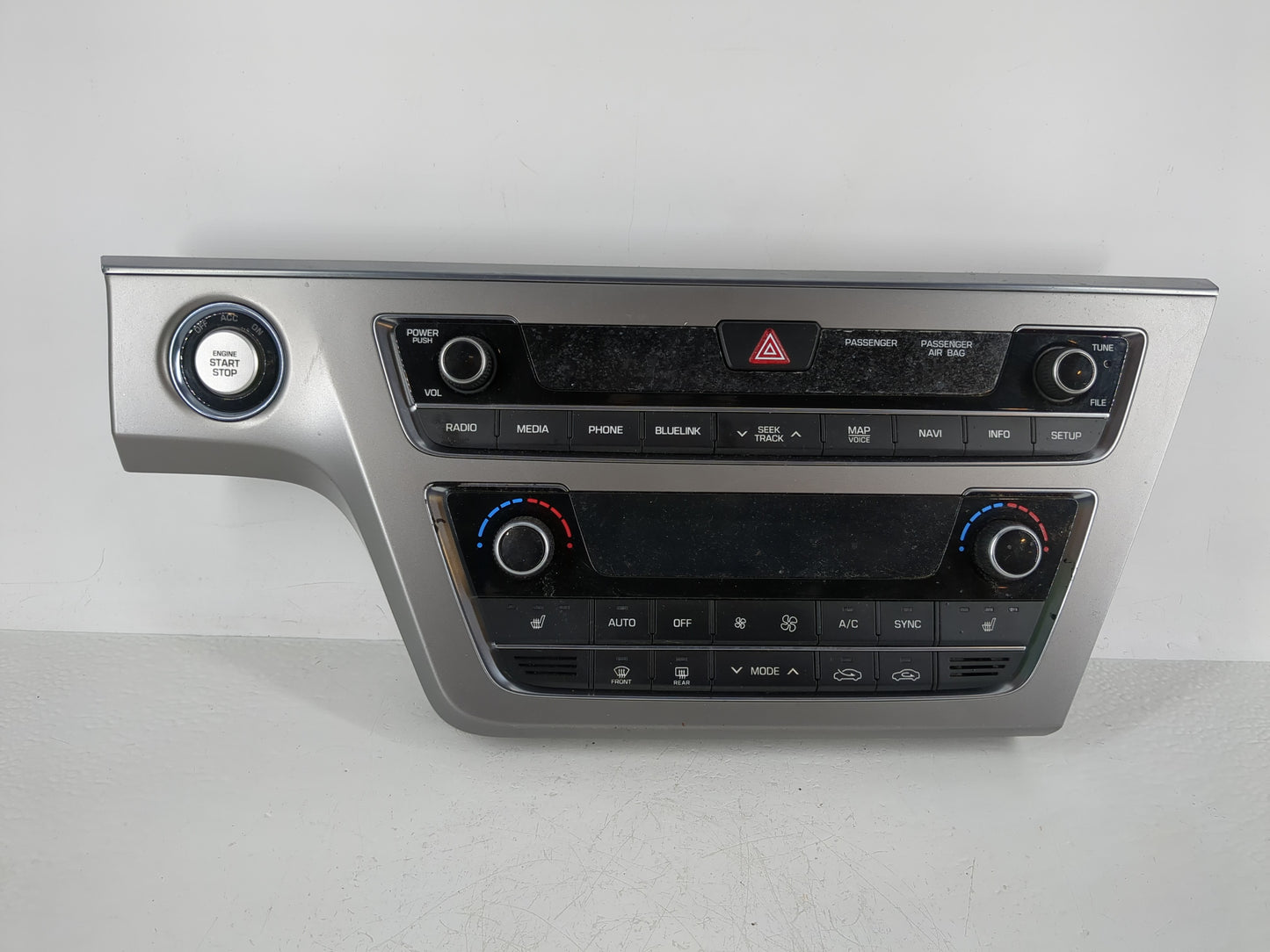 2015-2017 Hyundai Sonata Climate Control Module Temperature AC/Heater Replacement P/N:94510-C1510 Fits Fits 2015 2016 2017 O