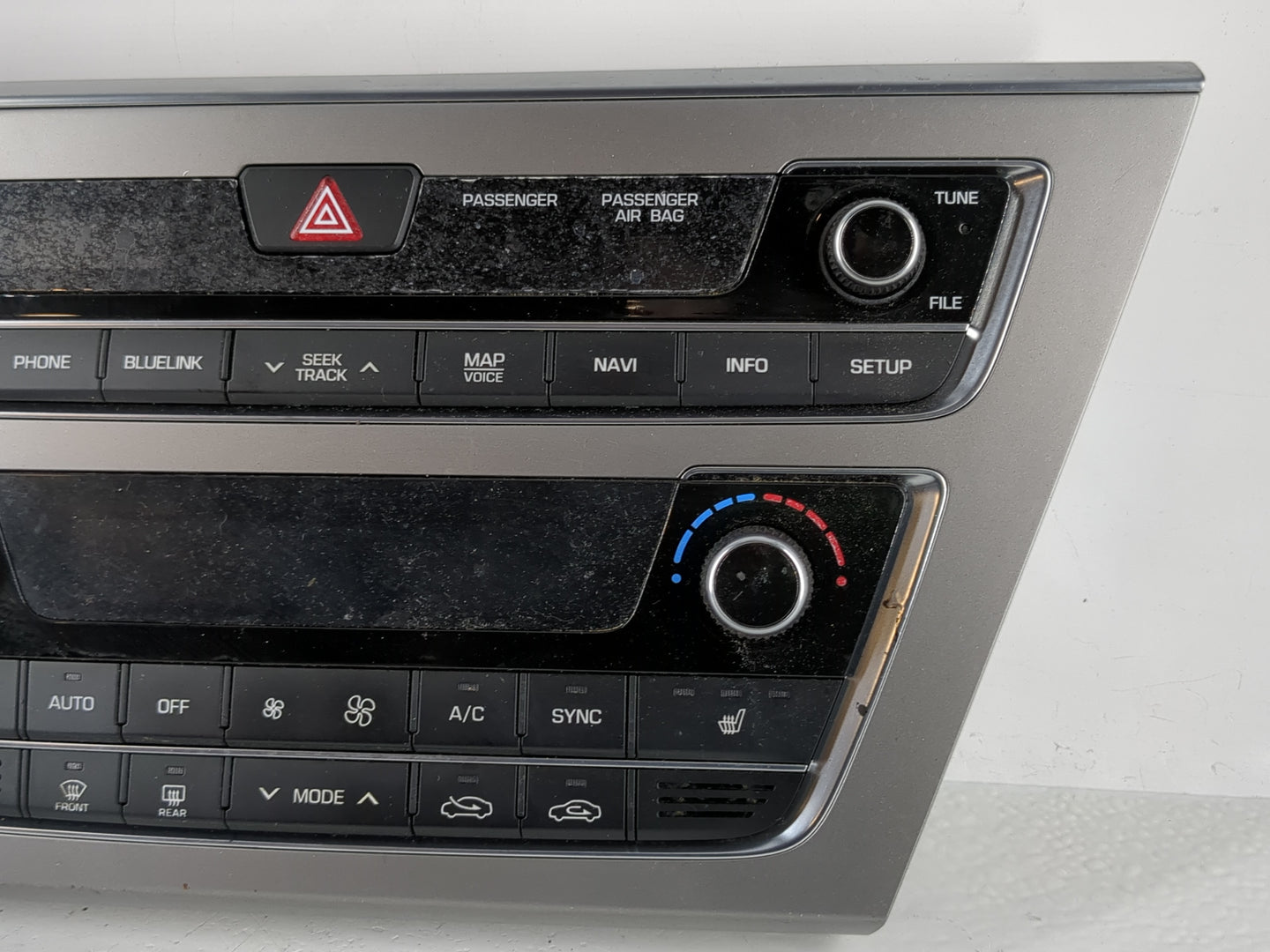2015-2017 Hyundai Sonata Climate Control Module Temperature AC/Heater Replacement P/N:94510-C1510 Fits Fits 2015 2016 2017 O