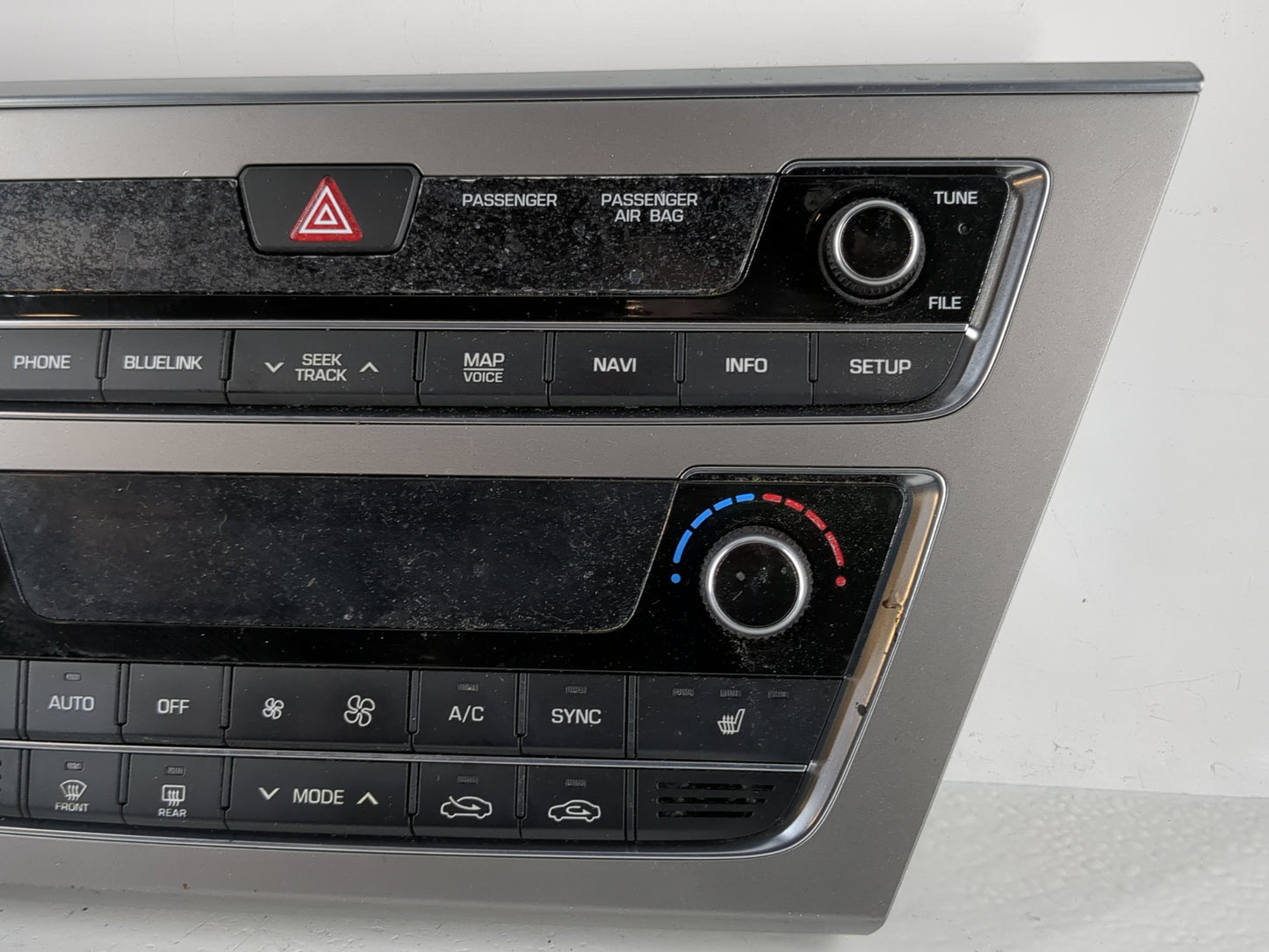 2015-2017 Hyundai Sonata Climate Control Module Temperature AC/Heater Replacement P/N:94510-C1510 Fits Fits 2015 2016 2017 O
