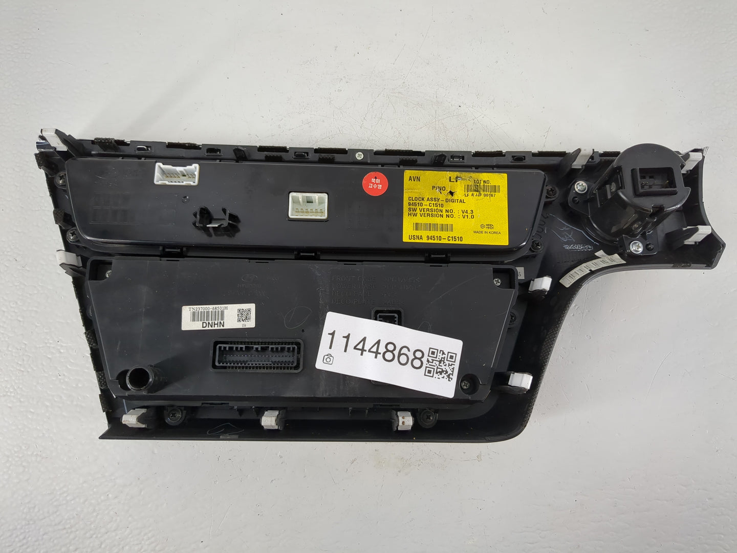 2015-2017 Hyundai Sonata Climate Control Module Temperature AC/Heater Replacement P/N:94510-C1510 Fits Fits 2015 2016 2017 O