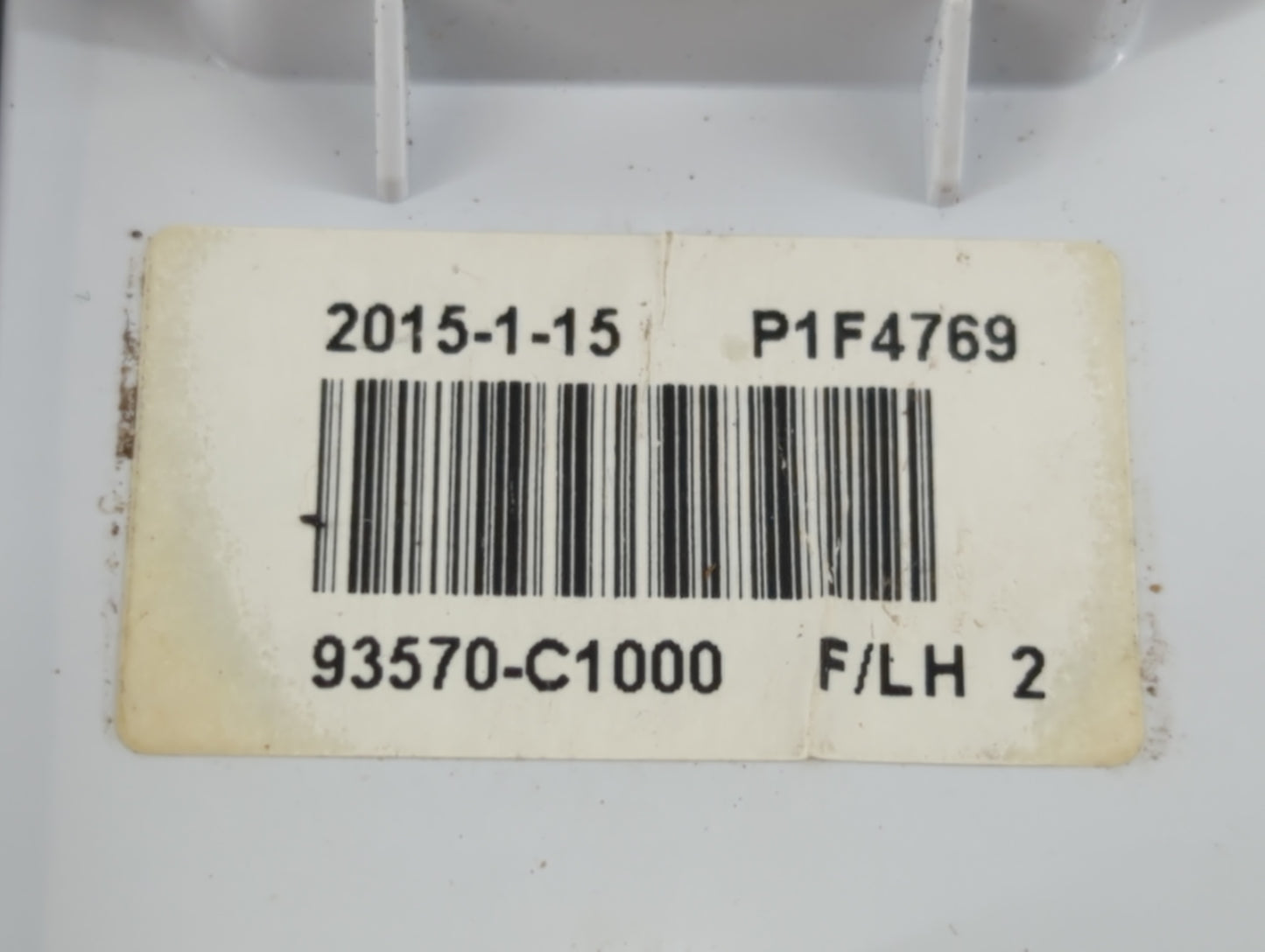 2015-2019 Hyundai Sonata Master Power Window Switch Replacement Driver Side Left P/N:93570-C1000 Fits OEM Used Auto Parts - 