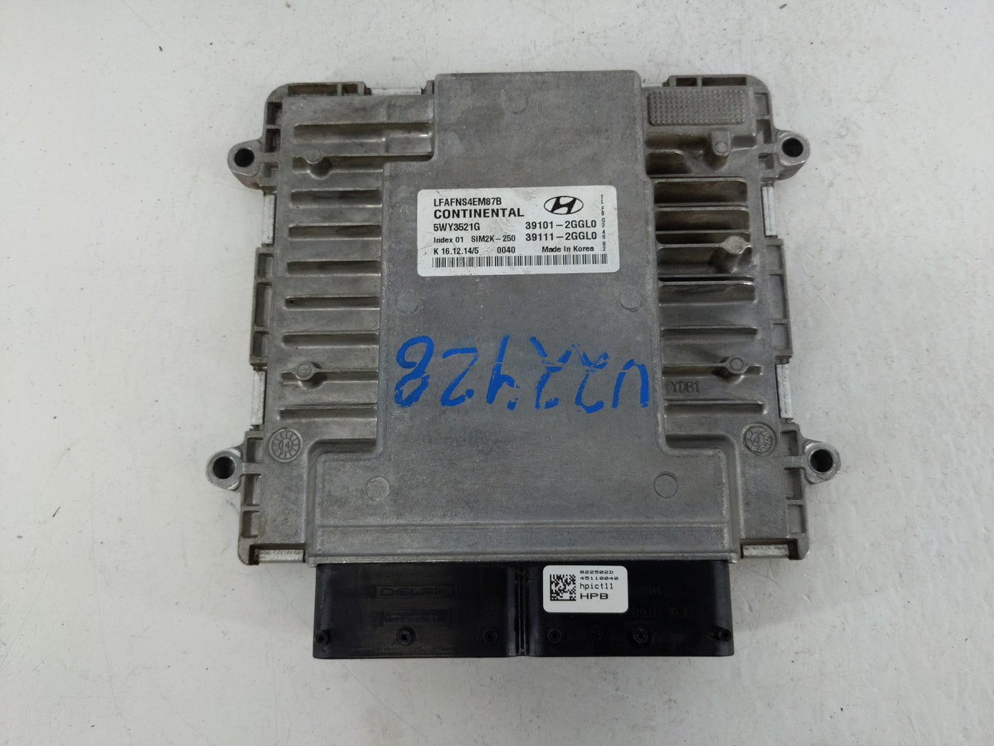 2015-2017 Hyundai Sonata PCM Engine Control Computer ECU ECM PCU OEM P/N:39111-2GGGL0 39101-2GGL0 Fits Fits 2015 2016 2017 O