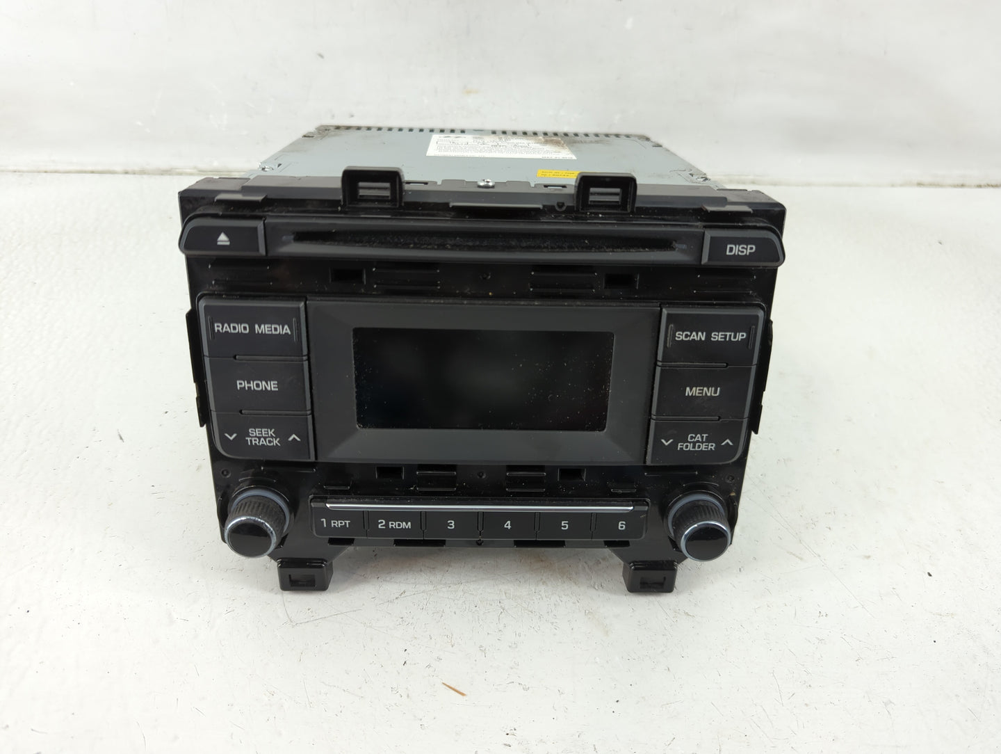 2015 Hyundai Sonata Radio AM FM Cd Player Receiver Replacement P/N:96170-C20004X Fits OEM Used Auto Parts - Oemusedautoparts