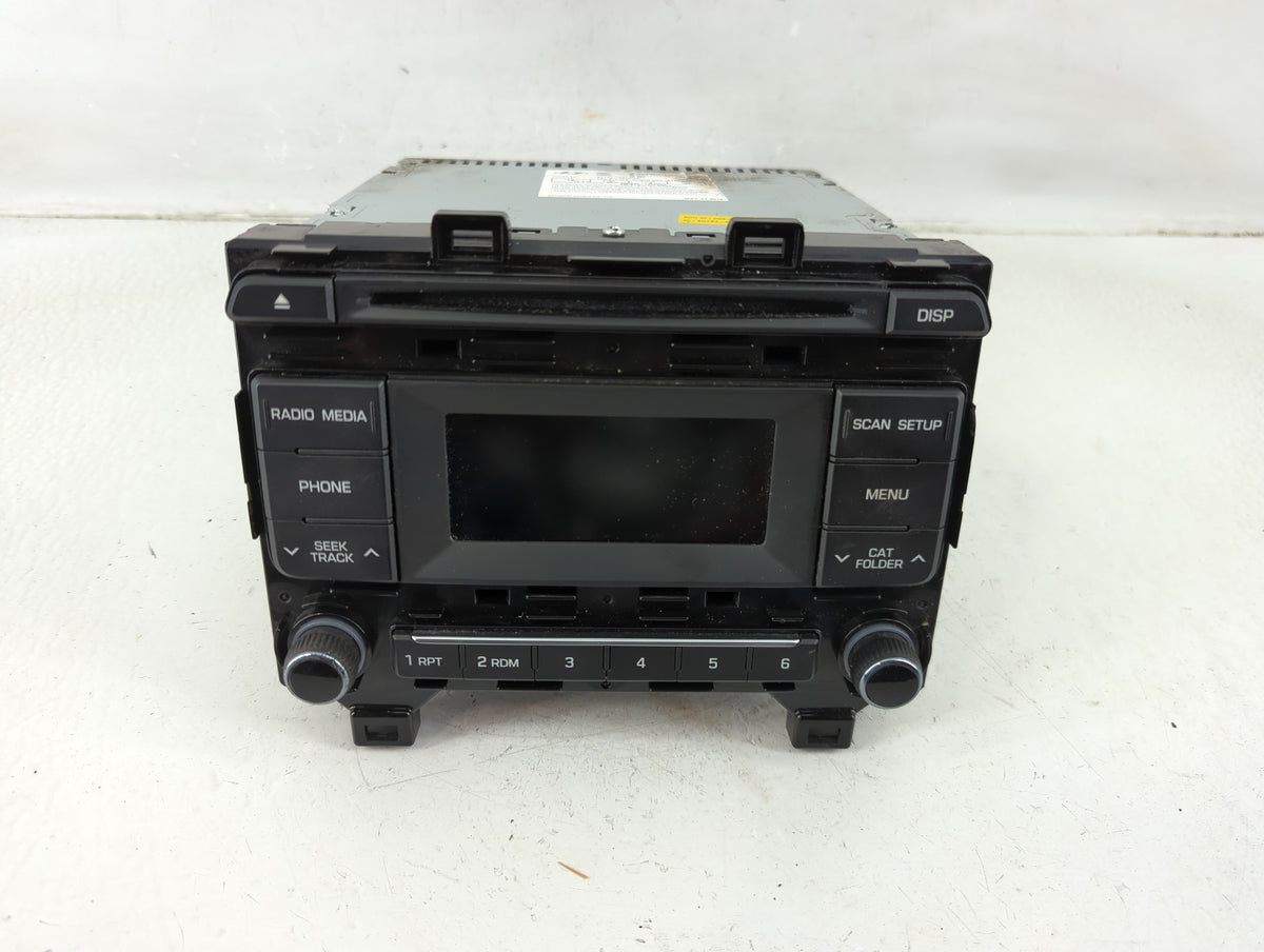 2015 Hyundai Sonata Radio AM FM Cd Player Receiver Replacement P/N:96170-C20004X OEM Used Auto Parts - Oemusedautoparts1.com