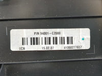 2015 Hyundai Sonata Instrument Cluster Speedometer Gauges P/N:94001-C2000 Fits OEM Used Auto Parts - Oemusedautoparts1.com