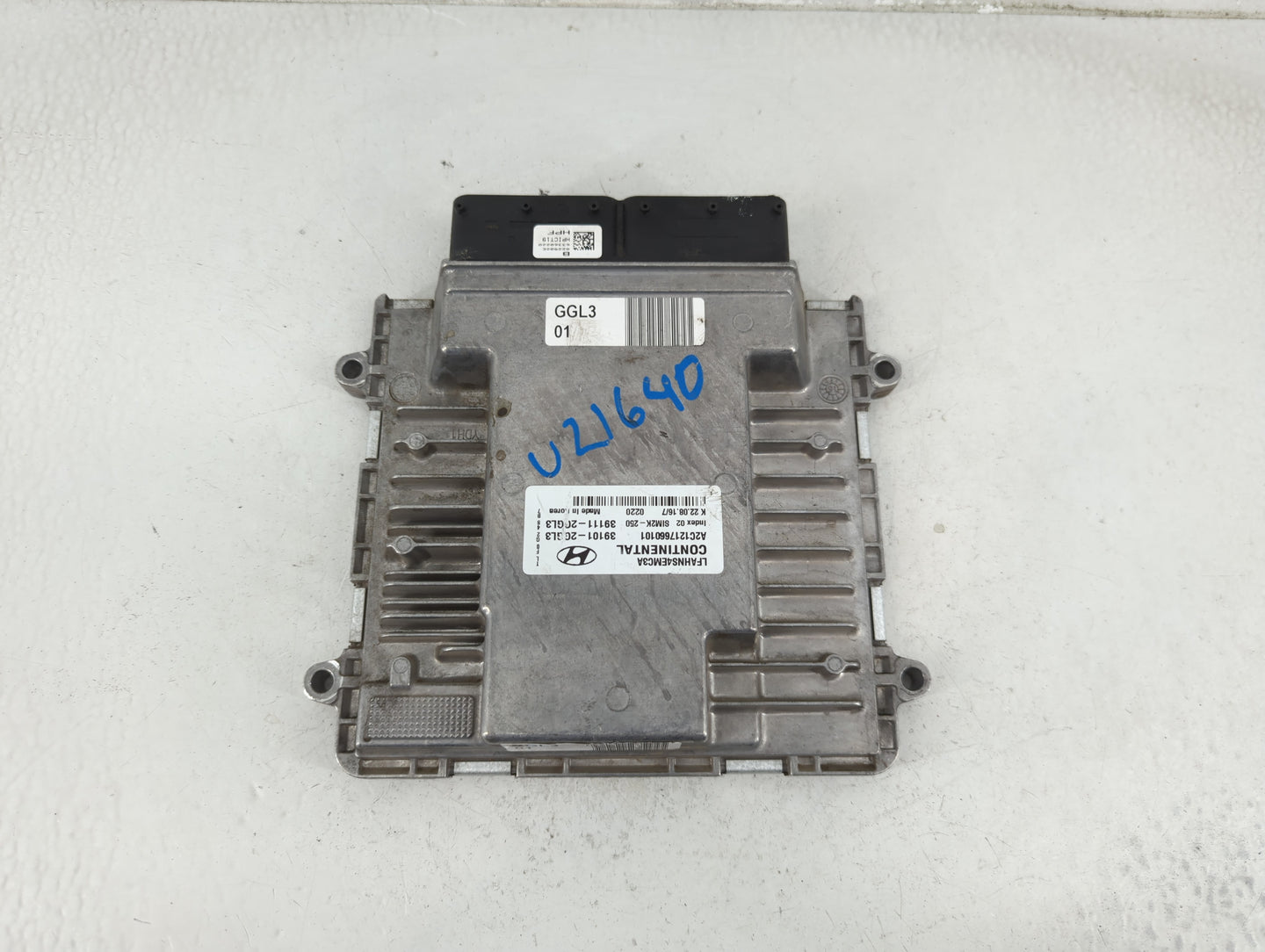 2015-2017 Hyundai Sonata PCM Engine Control Computer ECU ECM PCU OEM P/N:39111-2GGL0 39101-2GGL0 Fits Fits 2015 2016 2017 OE