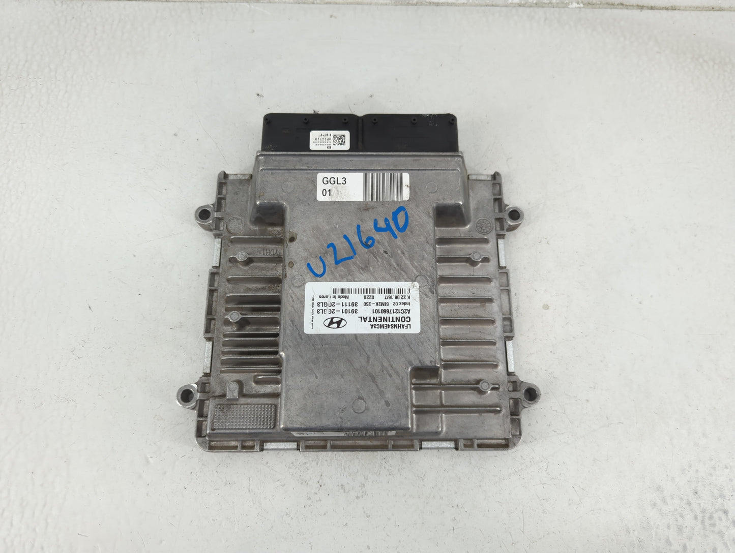 2015-2017 Hyundai Sonata PCM Engine Control Computer ECU ECM PCU OEM P/N:39111-2GGL0 39101-2GGL0 Fits Fits 2015 2016 2017 OE