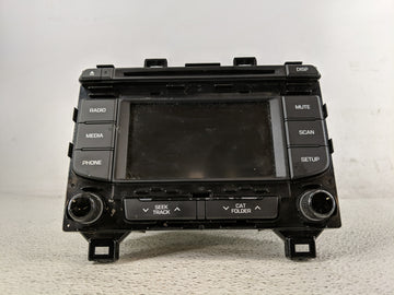 2015-2017 Hyundai Sonata Radio AM FM Cd Player Receiver Replacement P/N:96180-C20004X Fits Fits 2015 2016 2017 OEM Used Auto