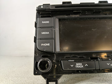 2015-2017 Hyundai Sonata Radio AM FM Cd Player Receiver Replacement P/N:96180-C20004X Fits Fits 2015 2016 2017 OEM Used Auto Parts