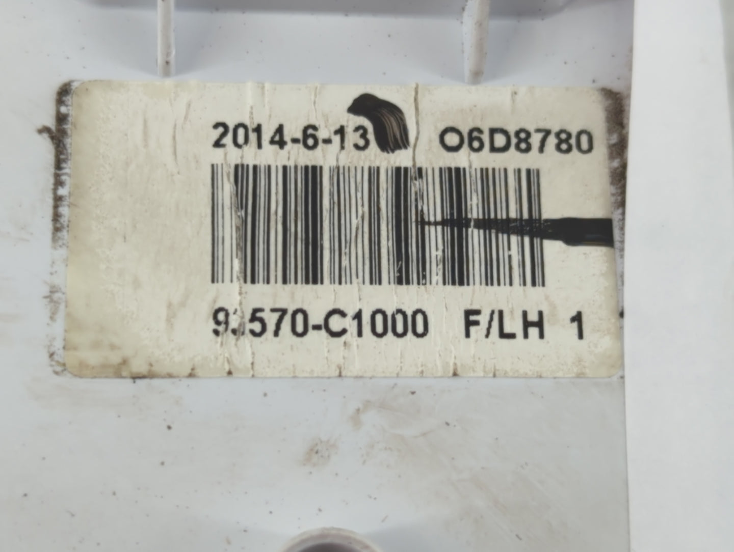 2015-2019 Hyundai Sonata Master Power Window Switch Replacement Driver Side Left P/N:93570-C1000 Fits OEM Used Auto Parts - 