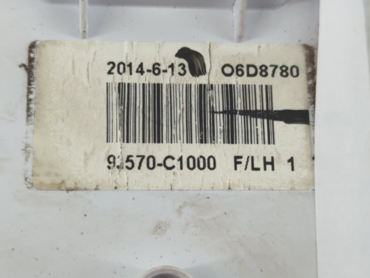 2015-2019 Hyundai Sonata Master Power Window Switch Replacement Driver Side Left P/N:93570-C1000 Fits OEM Used Auto Parts - 