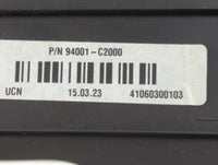 2015 Hyundai Sonata Instrument Cluster Speedometer Gauges P/N:94001-C2000 Fits OEM Used Auto Parts - Oemusedautoparts1.com