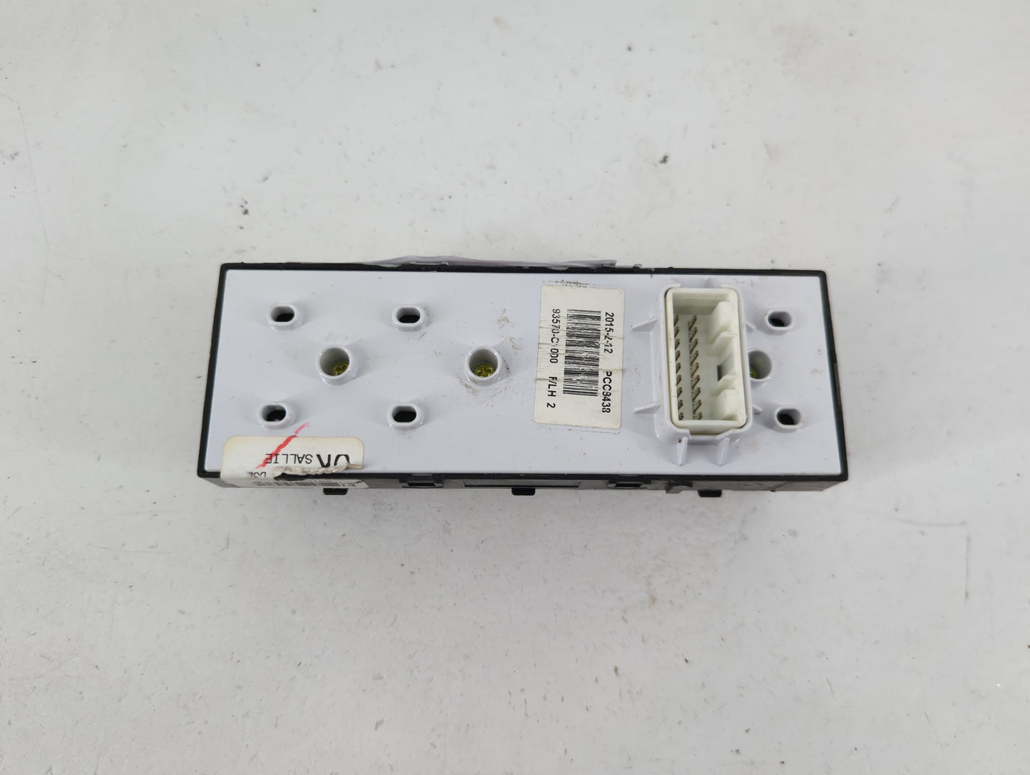 2015-2019 Hyundai Sonata Master Power Window Switch Replacement Driver Side Left P/N:93570-C1000 Fits OEM Used Auto Parts - 