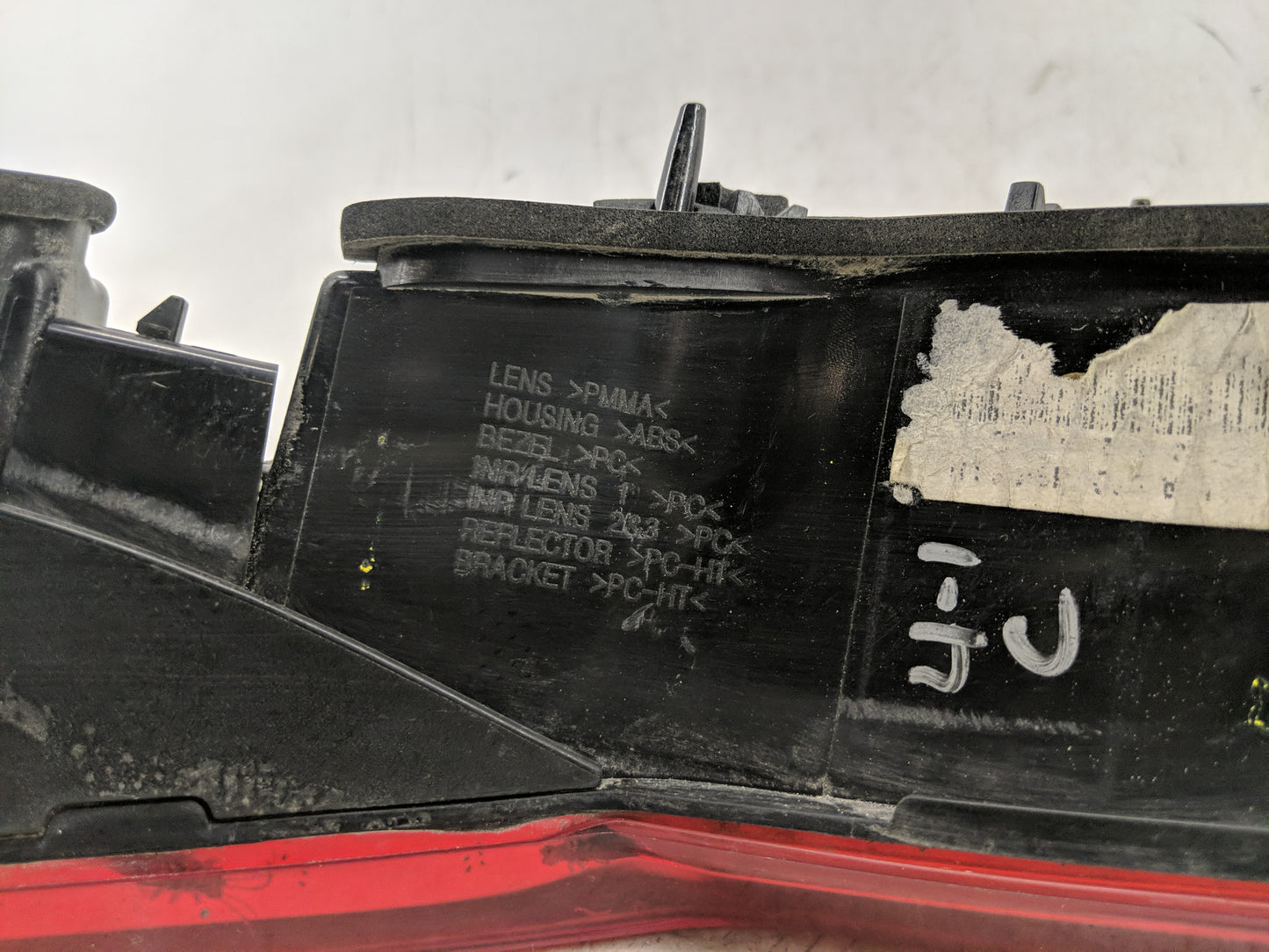 2015 Hyundai Sonata Tail Light Assembly Driver Left OEM Fits OEM Used Auto Parts - Oemusedautoparts1.com