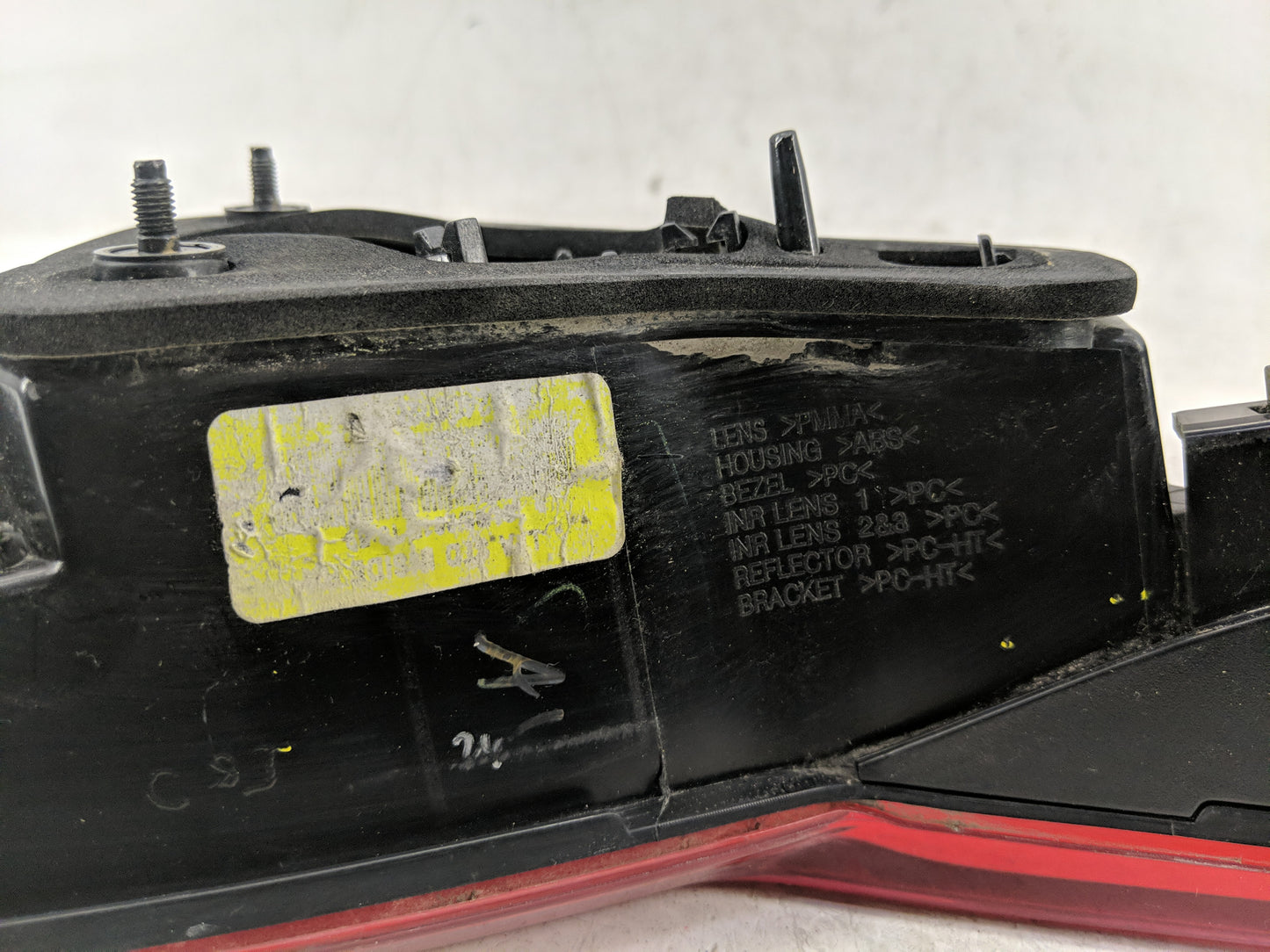 2015-2017 Hyundai Sonata Tail Light Assembly Passenger Right OEM Fits Fits 2015 2016 2017 OEM Used Auto Parts - Oemusedautop
