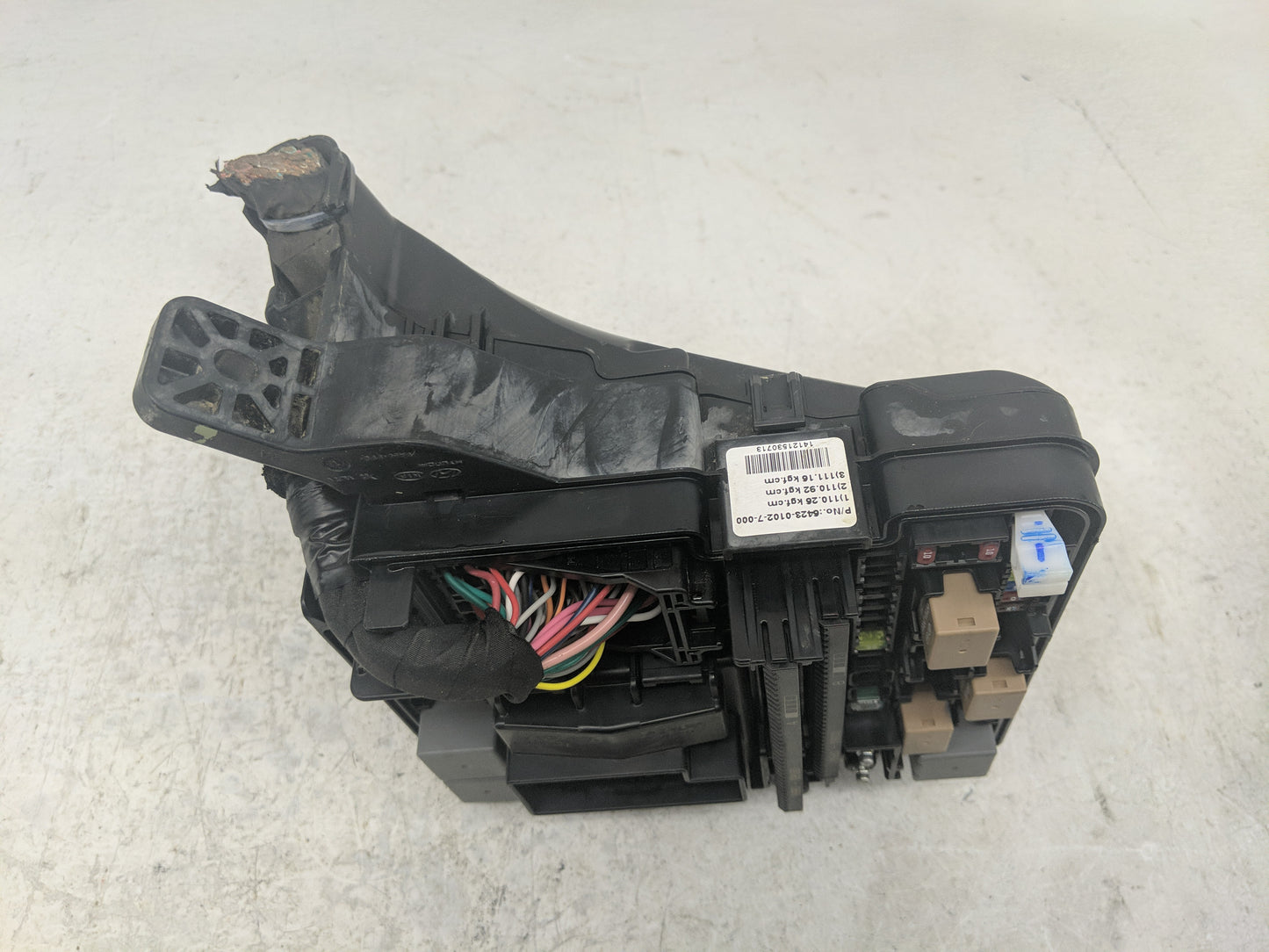 2015 Hyundai Sonata Fusebox Fuse Box Panel Relay Module P/N:91950-C1820 Fits OEM Used Auto Parts - Oemusedautoparts1.com