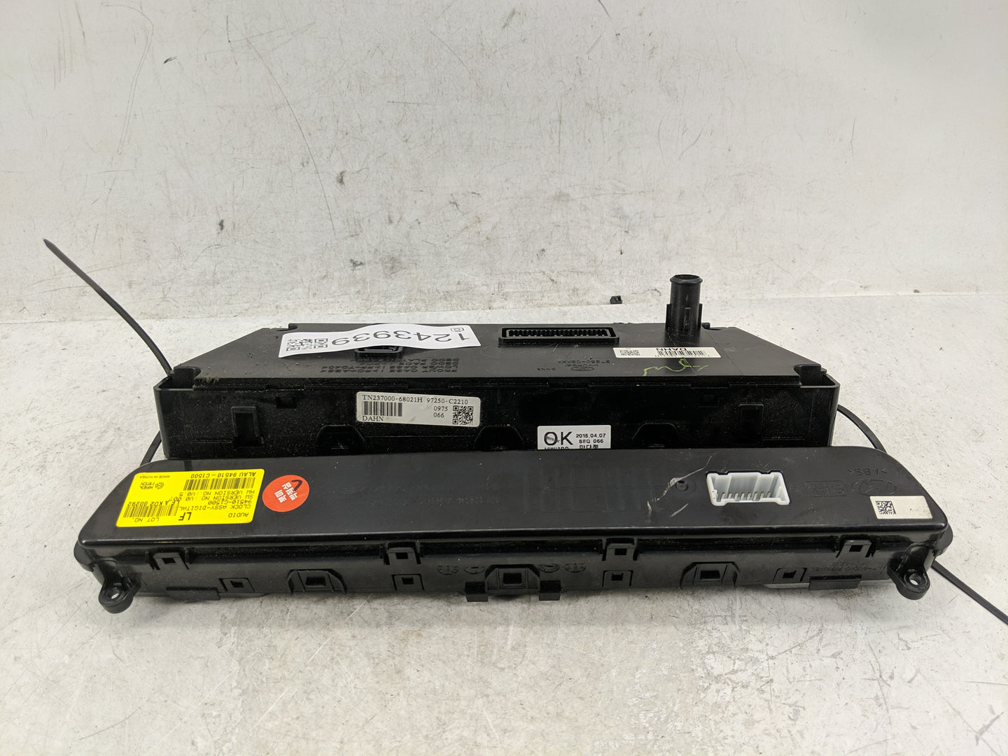 2014-2015 Hyundai Sonata Climate Control Module Temperature AC/Heater Replacement P/N:TN237000-68021H 97250-4REE0 Fits OEM U