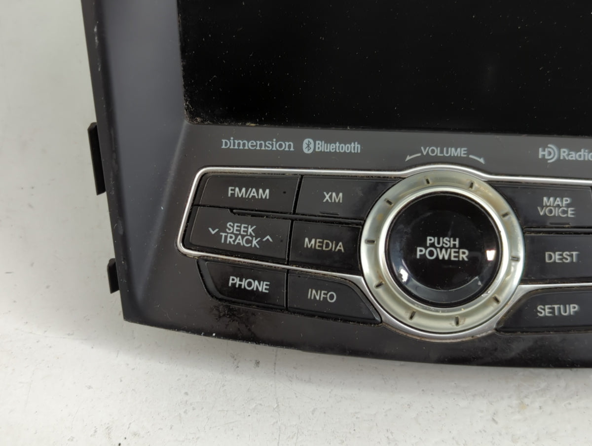 2015 Hyundai Sonata Information Radio Display Screen 1257662 - Oemusedautoparts1.com