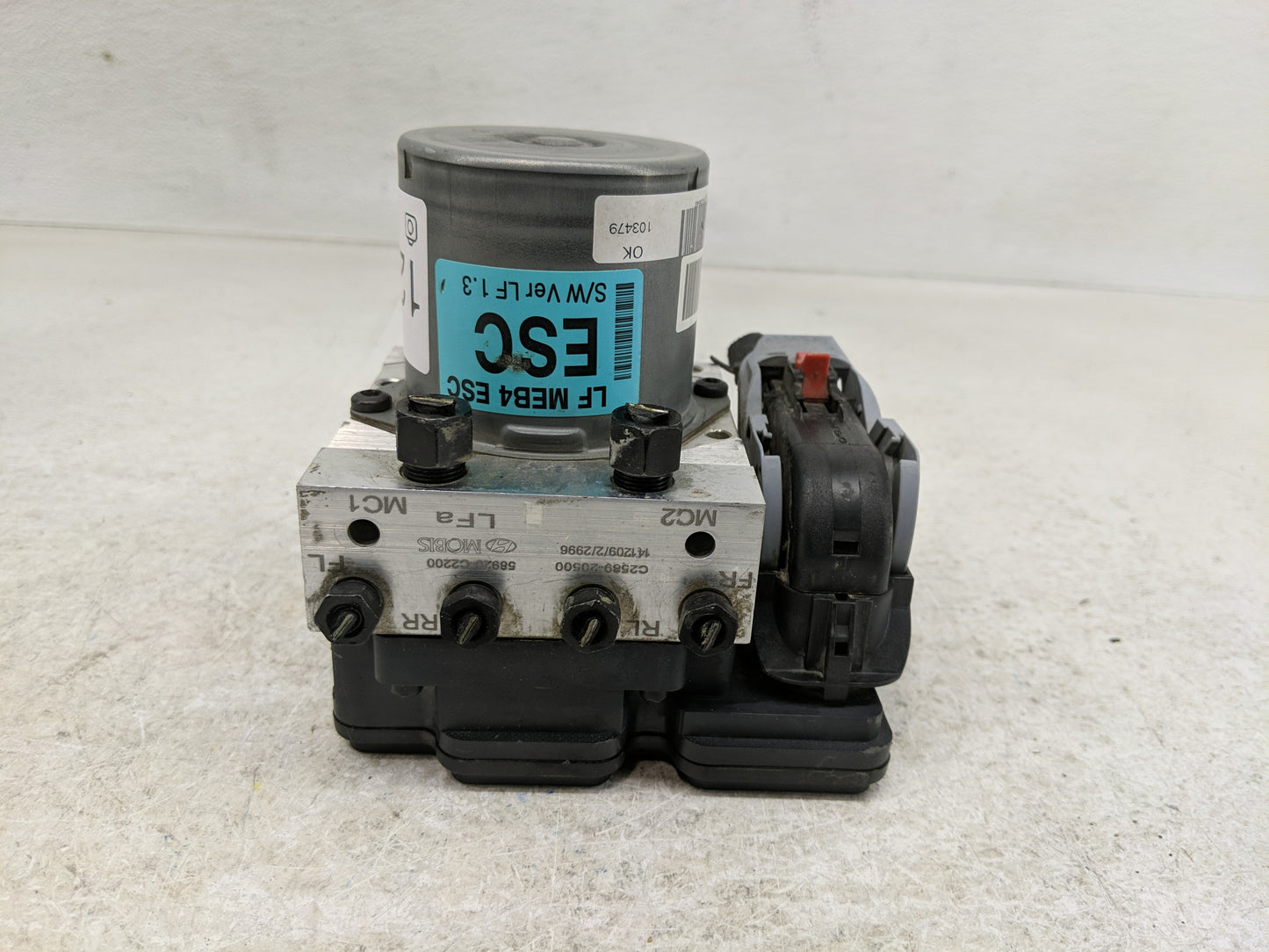 2015-2017 Hyundai Sonata ABS Pump Control Module Replacement P/N:C2589-30500 Fits Fits 2015 2016 2017 OEM Used Auto Parts - 