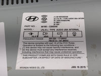 2015-2017 Hyundai Sonata Radio AM FM Cd Player Receiver Replacement P/N:96180-C20004X Fits Fits 2015 2016 2017 OEM Used Auto