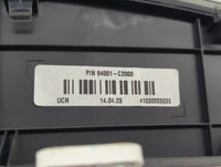 2015 Hyundai Sonata Instrument Cluster Speedometer Gauges P/N:94001-C2000 Fits OEM Used Auto Parts - Oemusedautoparts1.com