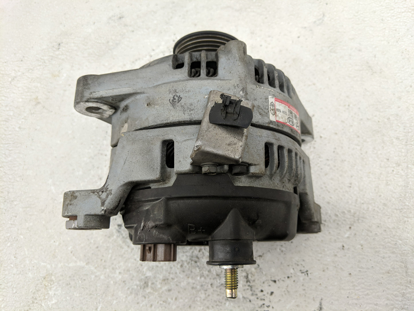 2015-2019 Hyundai Sonata Alternator Replacement Generator Charging Assembly Engine OEM P/N:37300-2G061 Fits OEM Used Auto Pa