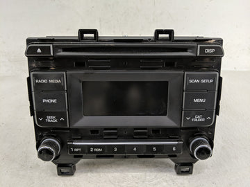 2015 Hyundai Sonata Radio AM FM Cd Player Receiver Replacement P/N:96170-C20004X 96180-C20004X Fits OEM Used Auto Parts - Oe
