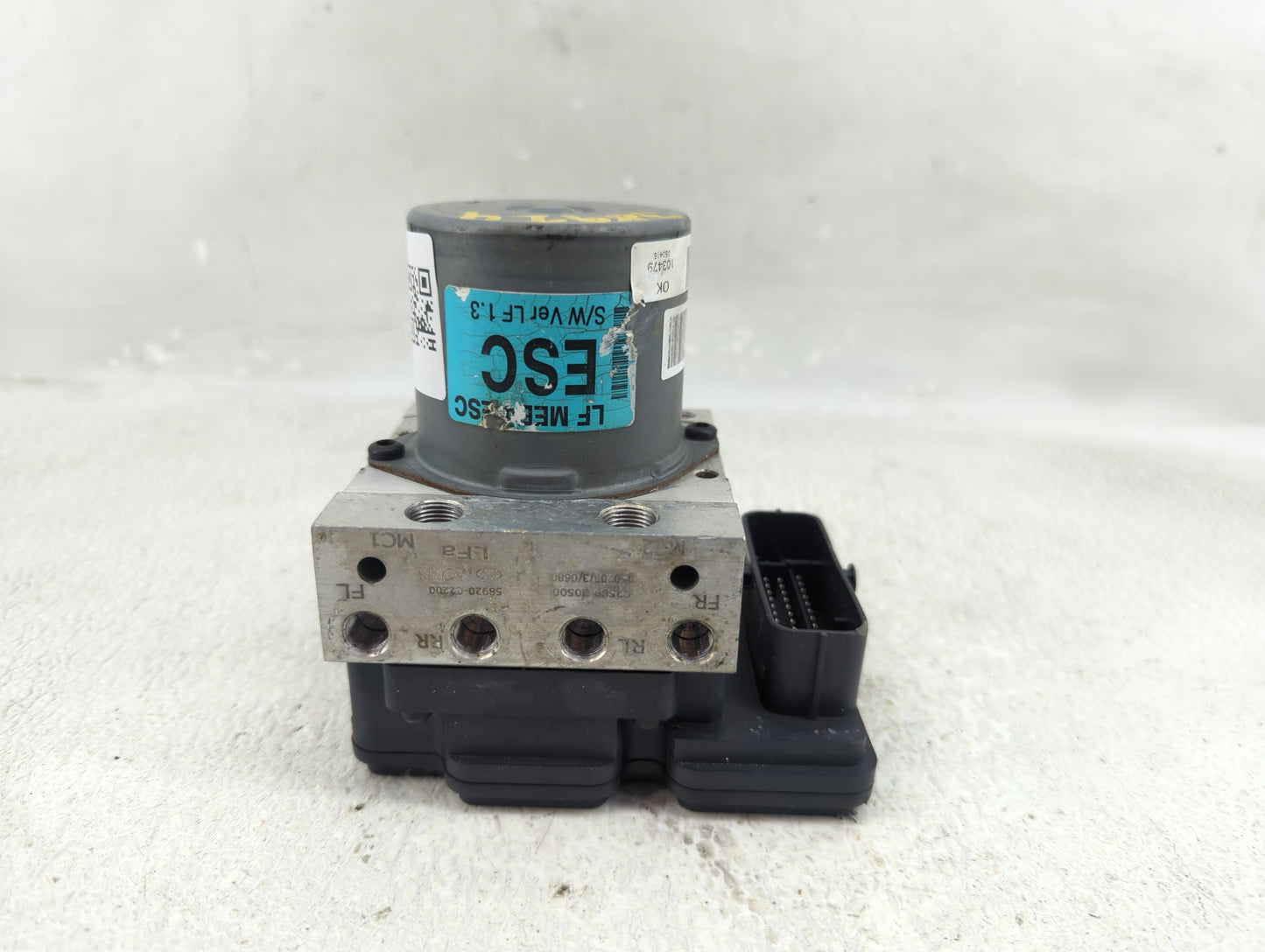 2015-2017 Hyundai Sonata ABS Pump Control Module Replacement P/N:61589-45100 Fits Fits 2015 2016 2017 OEM Used Auto Parts - 