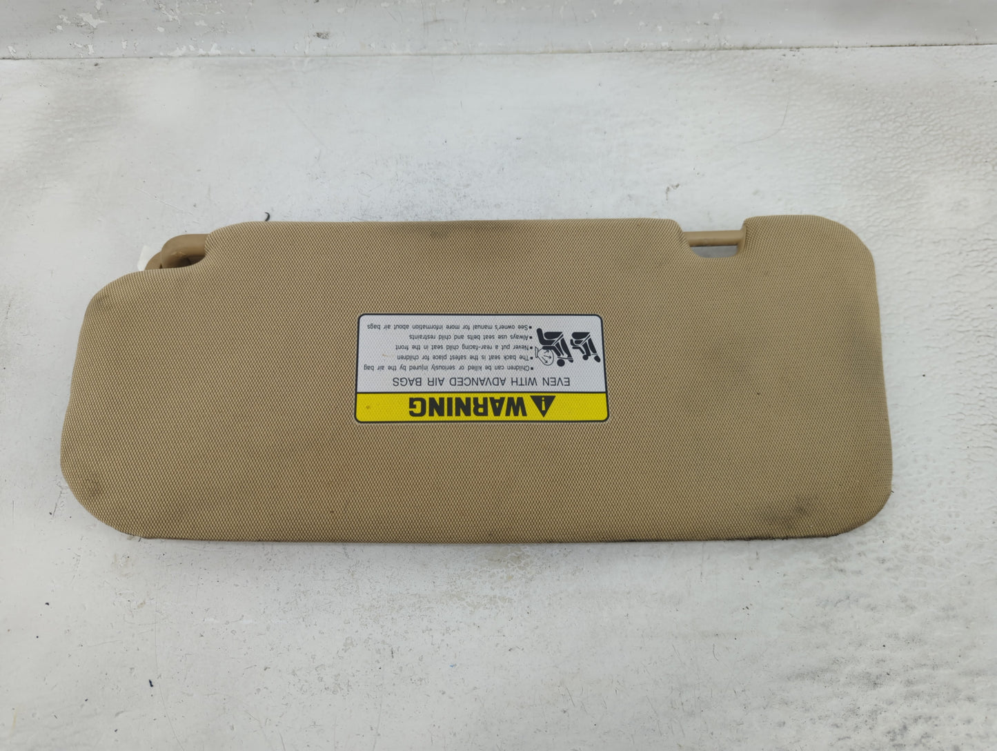 2015-2019 Hyundai Sonata Sun Visor Shade Replacement Passenger Right Mirror Fits Fits 2015 2016 2017 2018 2019 OEM Used Auto