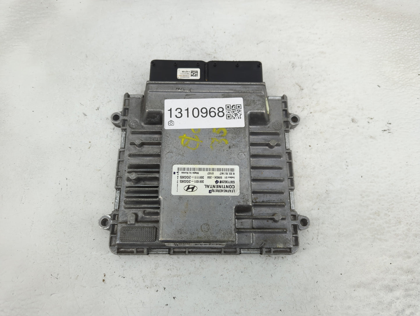 2015-2017 Hyundai Sonata PCM Engine Control Computer ECU ECM PCU OEM P/N:39111-2GGK5 39101-2GGK5 Fits Fits 2015 2016 2017 OE