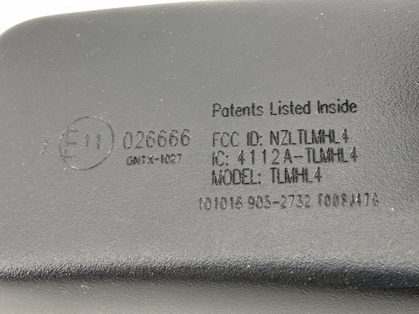 2011-2019 Hyundai Sonata Interior Rear View Mirror Replacement OEM P/N:4112A-TLMHL4 Fits OEM Used Auto Parts - Oemusedautopa