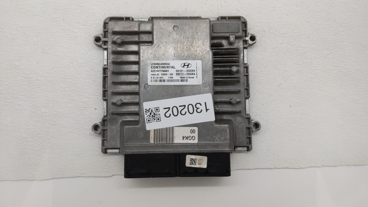 2015-2017 Hyundai Sonata PCM Engine Control Computer ECU ECM PCU OEM P/N:39101-2GGK4 39111-2GGK4 Fits Fits 2015 2016 2017 OE
