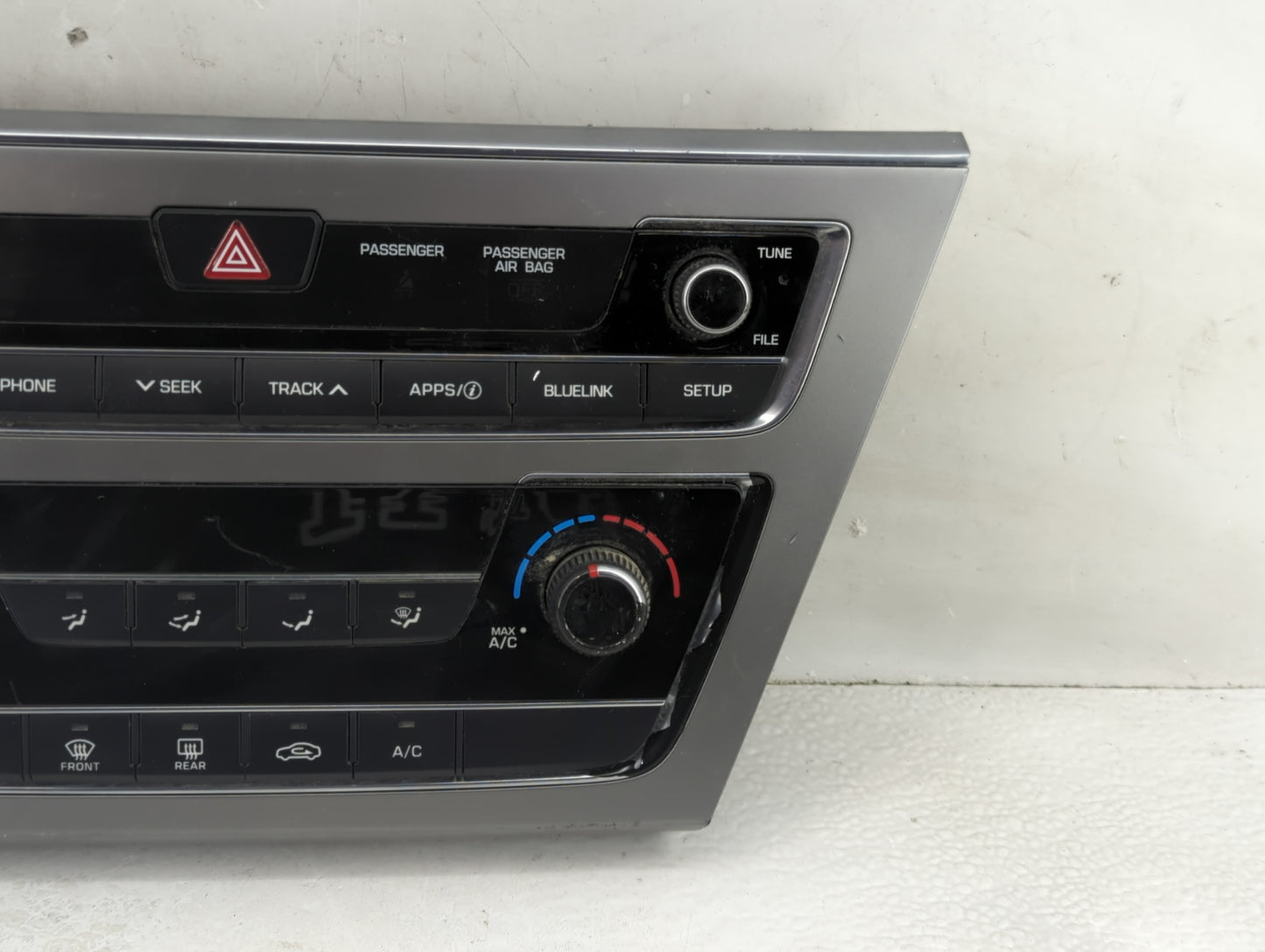 2015-2017 Hyundai Sonata Climate Control Module Temperature AC/Heater Replacement P/N:94510-C2530 Fits Fits 2015 2016 2017 O