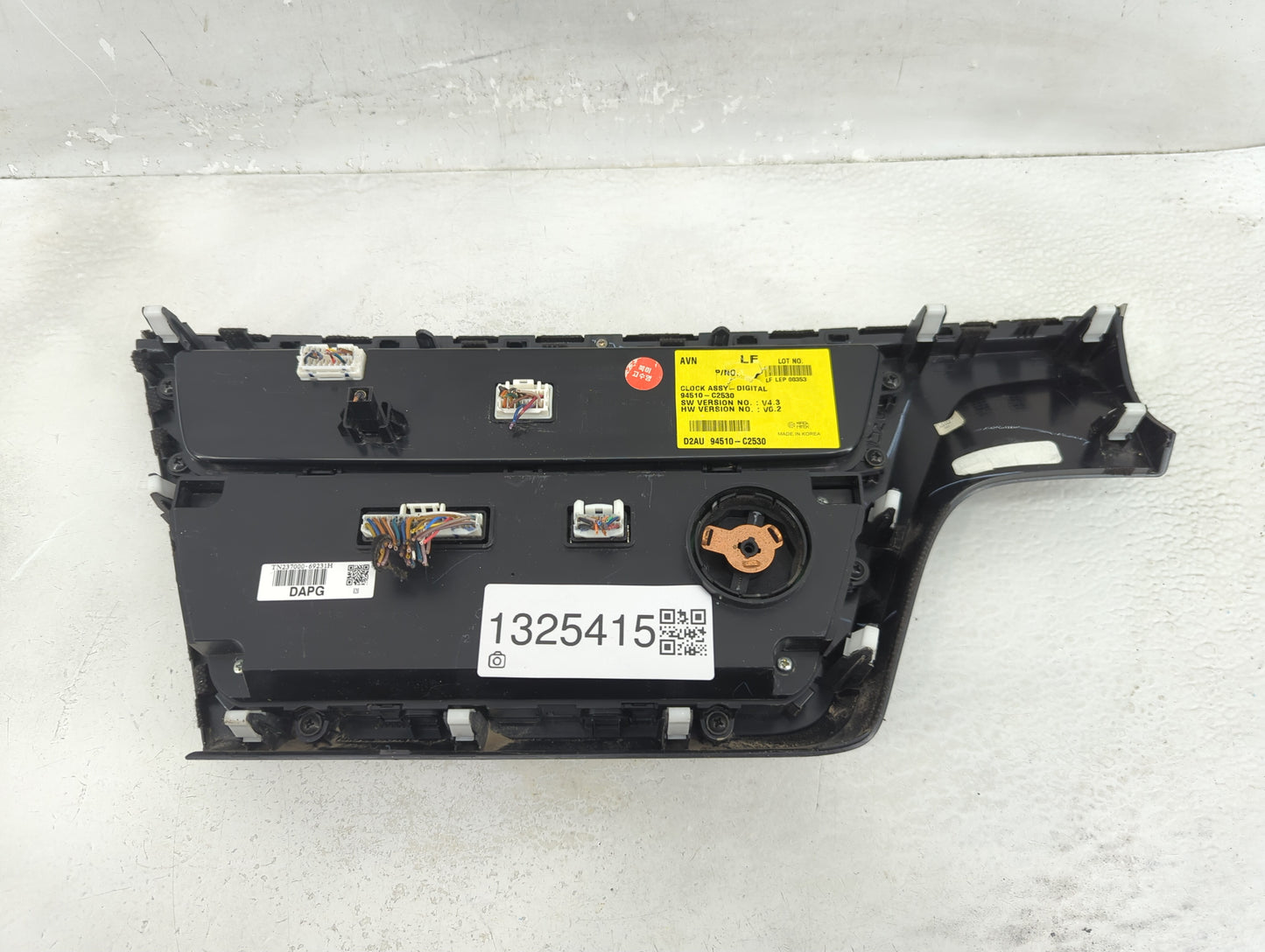 2015-2017 Hyundai Sonata Climate Control Module Temperature AC/Heater Replacement P/N:94510-C2530 Fits Fits 2015 2016 2017 O