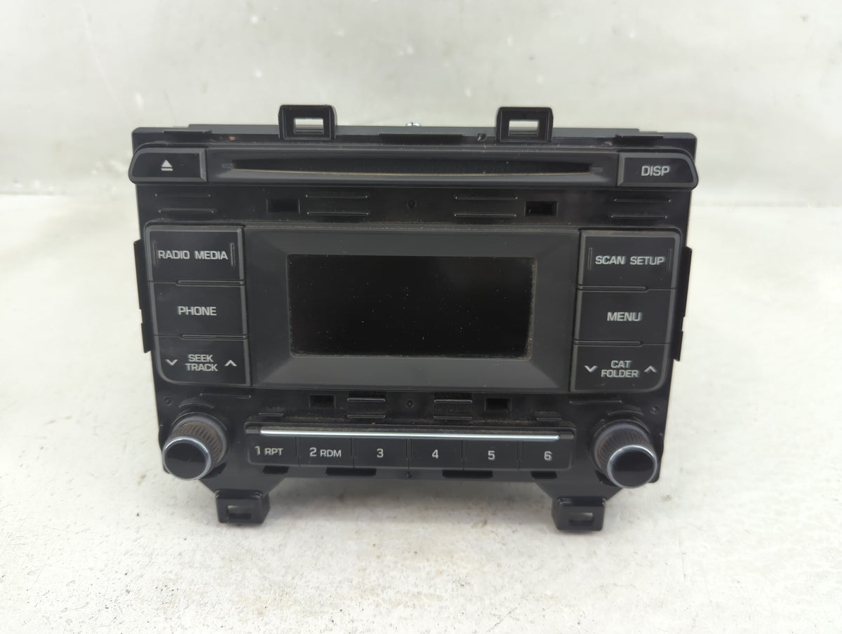 2015 Hyundai Sonata Radio AM FM Cd Player Receiver Replacement P/N:96170-C20004X OEM Used Auto Parts - Oemusedautoparts1.com