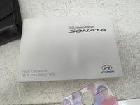 2015 Hyundai Sonata Owners Manual Book Guide P/N:FC10-EU40F OEM Used Auto Parts - Oemusedautoparts1.com