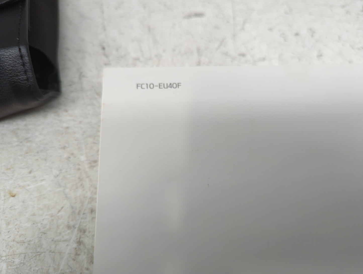 2015 Hyundai Sonata Owners Manual Book Guide P/N:FC10-EU40F OEM Used Auto Parts - Oemusedautoparts1.com