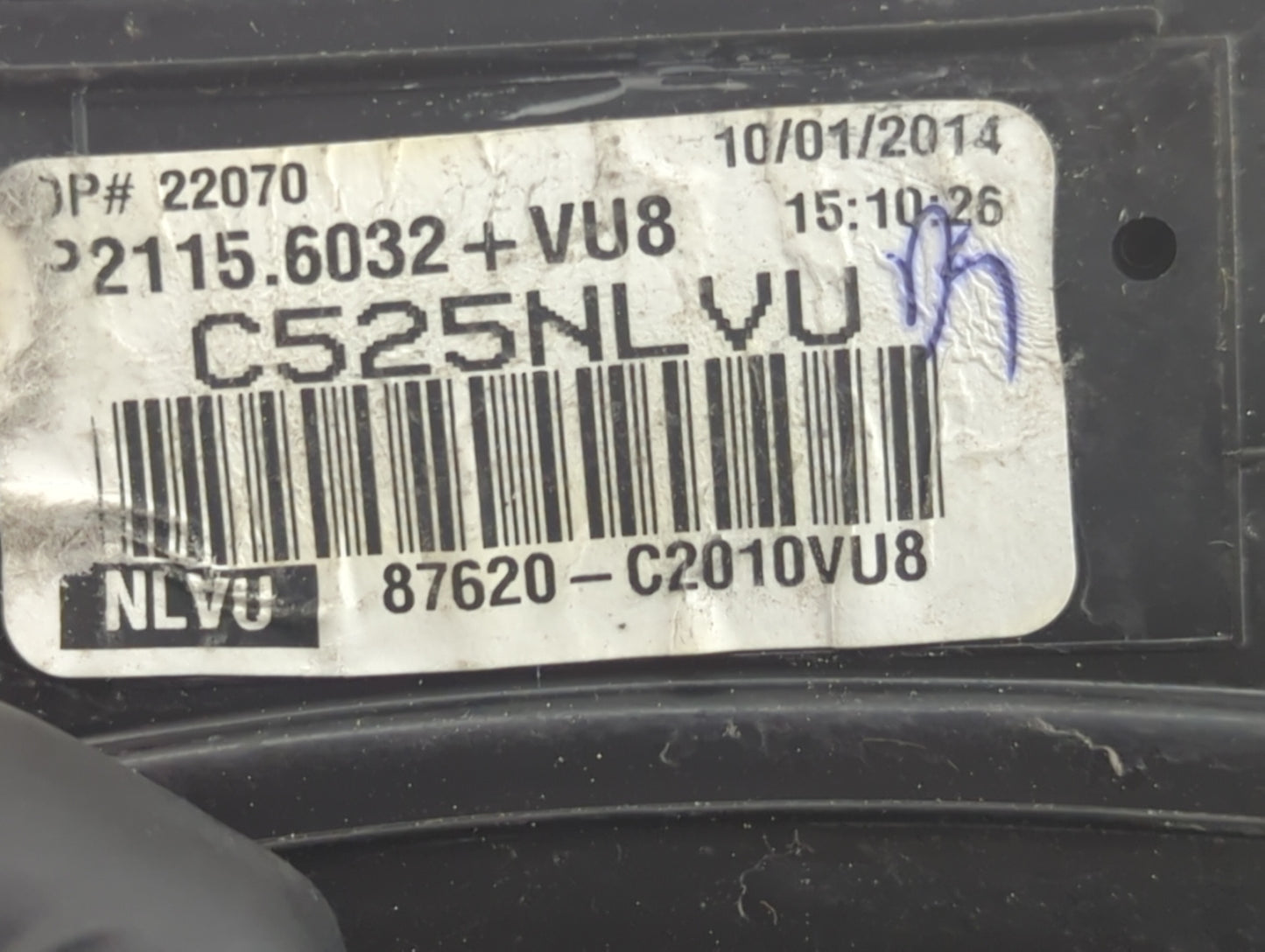 2015 Hyundai Sonata Passenger Side View Mirror - Right Door Mirror OEM Used - Oemusedautoparts1.com