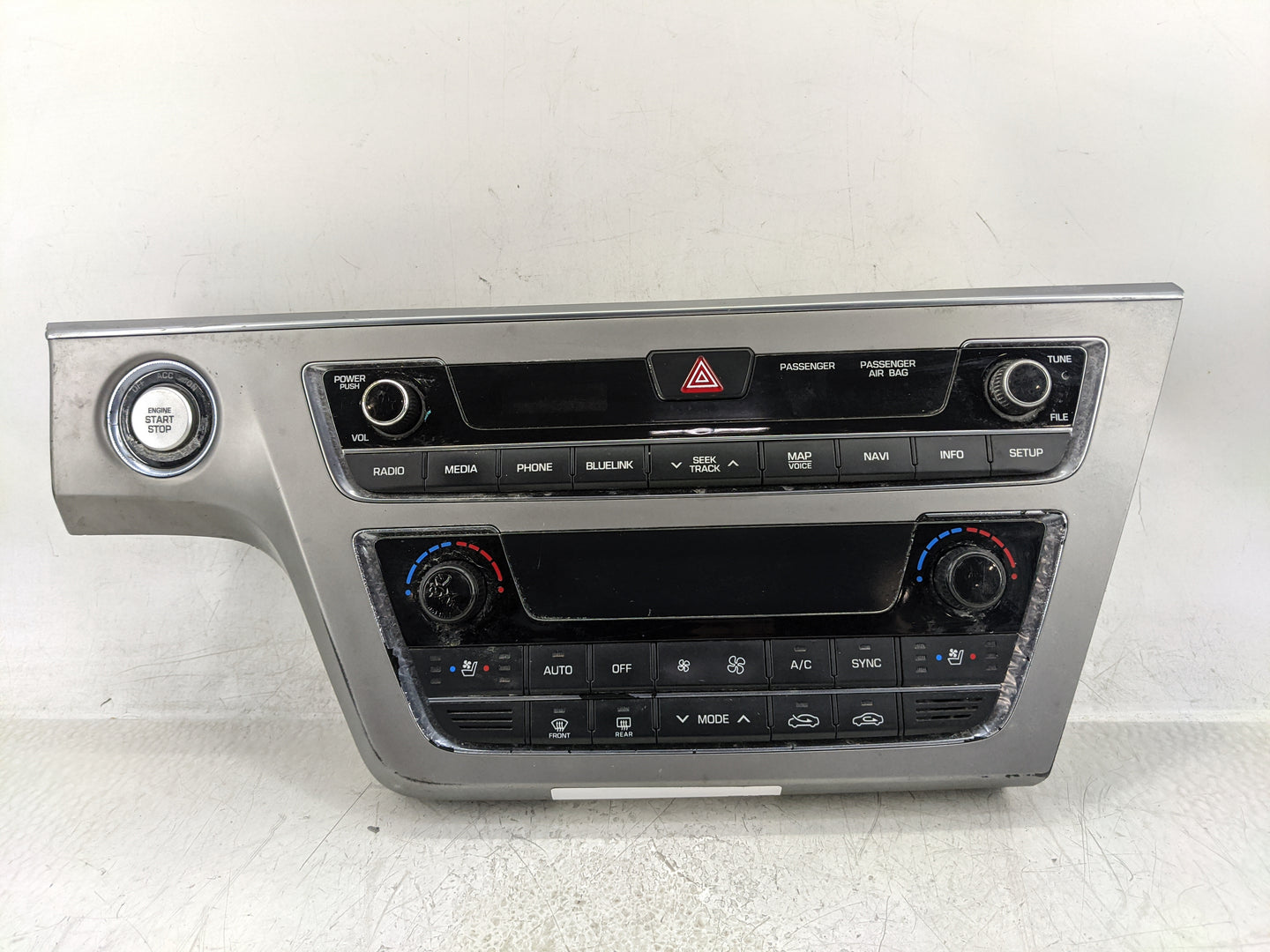 2015-2017 Hyundai Sonata Climate Control Module Temperature AC/Heater Replacement P/N:94510-C1510 Fits Fits 2015 2016 2017 O