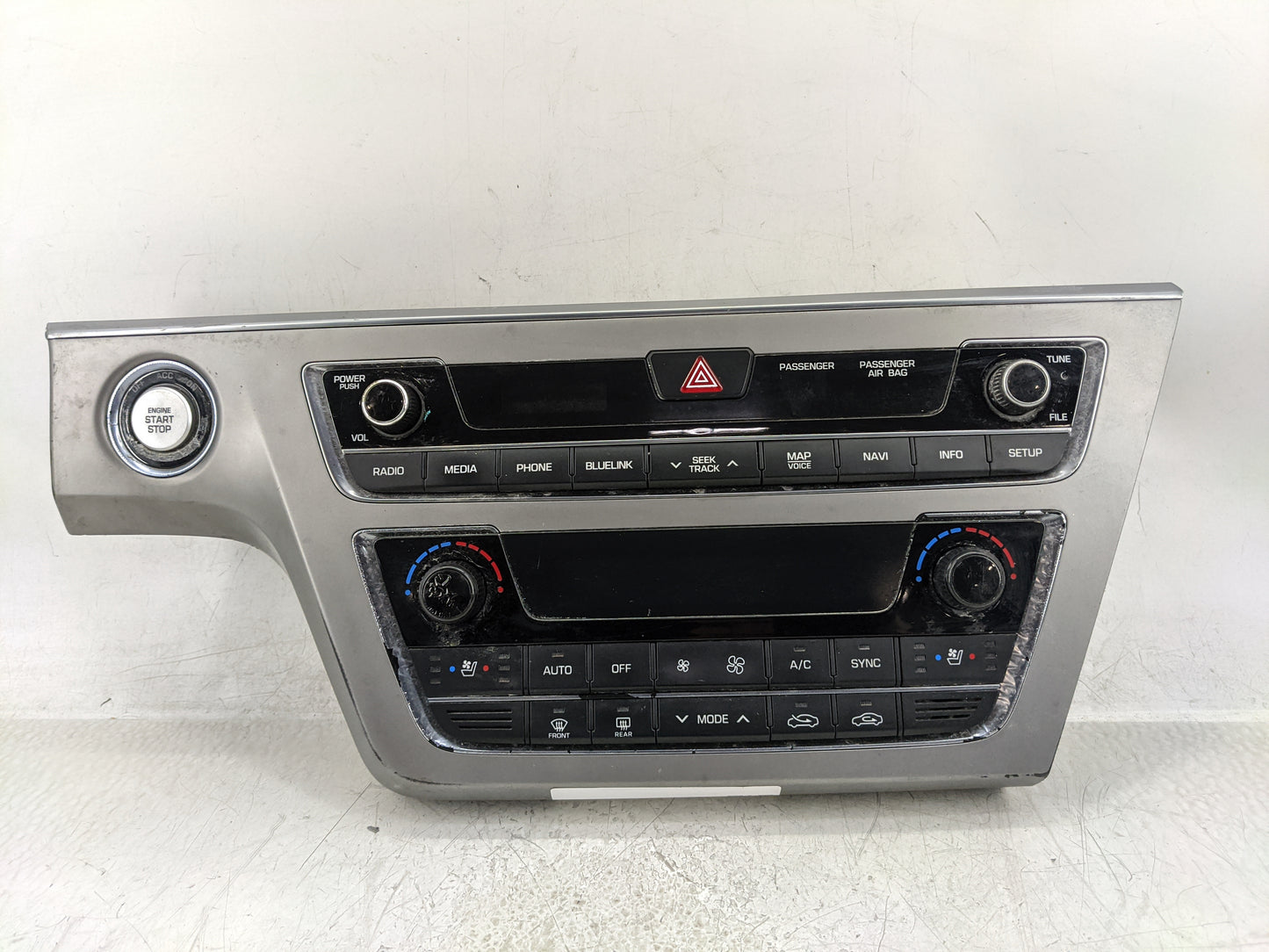 2015-2017 Hyundai Sonata Climate Control Module Temperature AC/Heater Replacement P/N:94510-C1510 Fits Fits 2015 2016 2017 O
