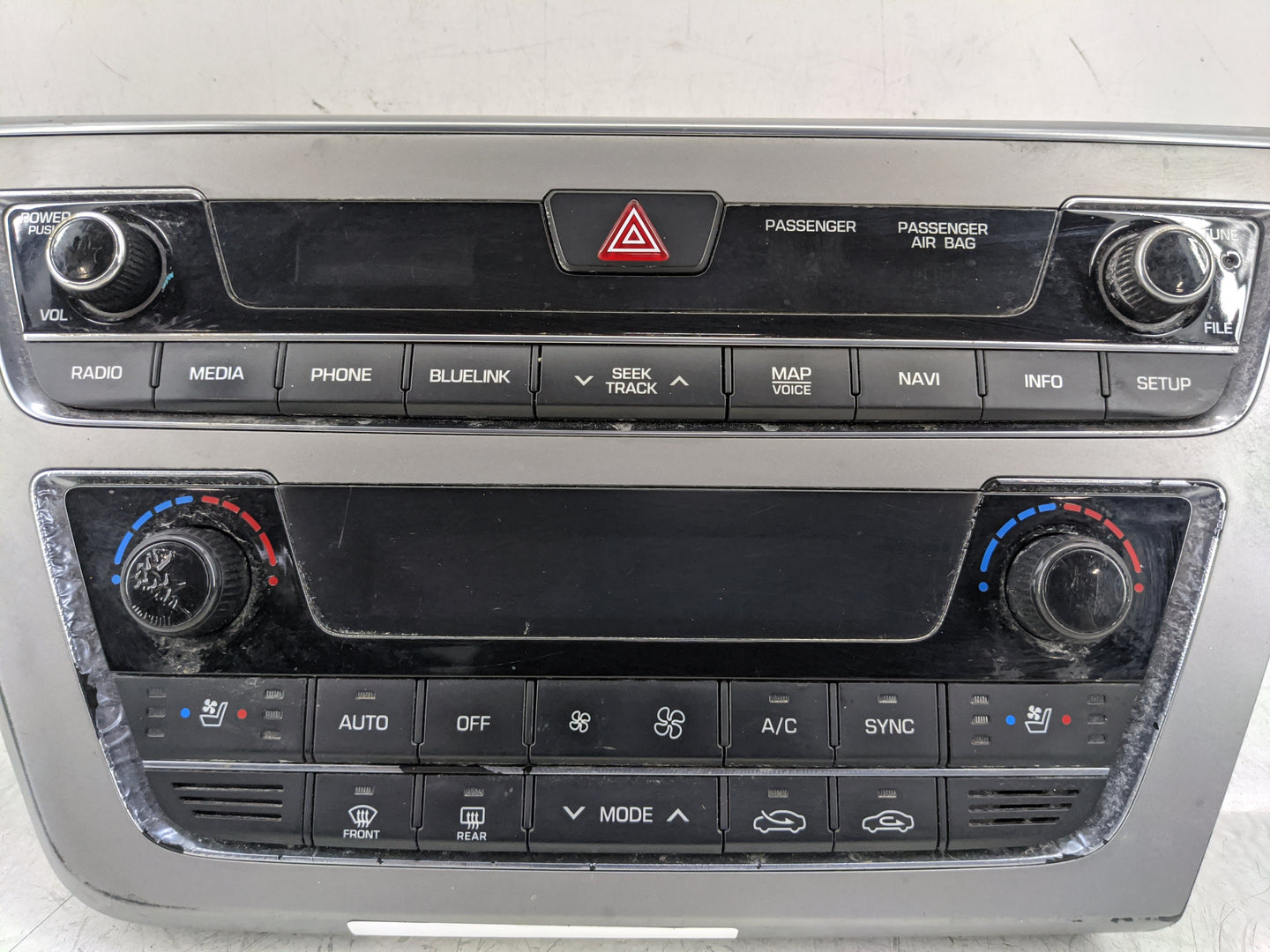 2015-2017 Hyundai Sonata Climate Control Module Temperature AC/Heater Replacement P/N:94510-C1510 Fits Fits 2015 2016 2017 O