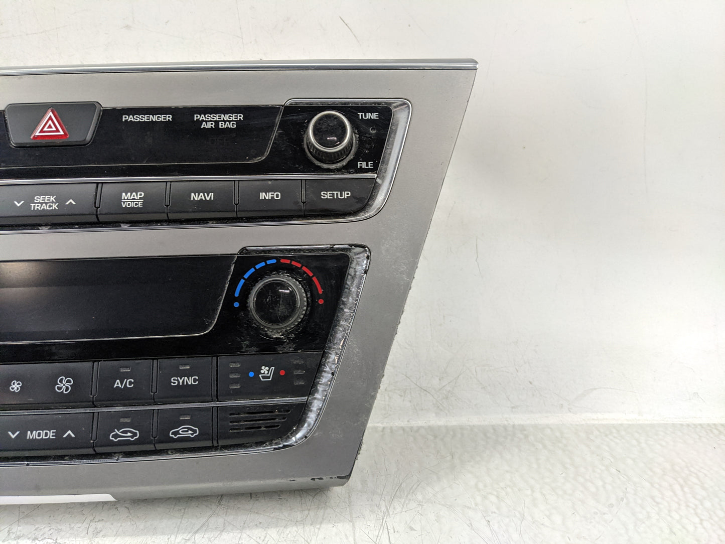 2015-2017 Hyundai Sonata Climate Control Module Temperature AC/Heater Replacement P/N:94510-C1510 Fits Fits 2015 2016 2017 O