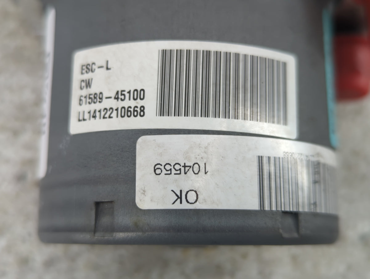 2015 Hyundai Sonata Anti-Lock Brake ABS Pump Module Actuator OEM Fits OEM Used Auto Parts - Oemusedautoparts1.com