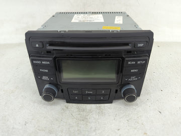 2012-2015 Hyundai Sonata Radio AM FM Cd Player Receiver Replacement P/N:96180-3Q600 Fits Fits 2012 2013 2014 2015 OEM Used A