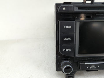 2015-2017 Hyundai Sonata Radio AM FM Cd Player Receiver Replacement P/N:96180-C20004X Fits Fits 2015 2016 2017 OEM Used Auto Parts