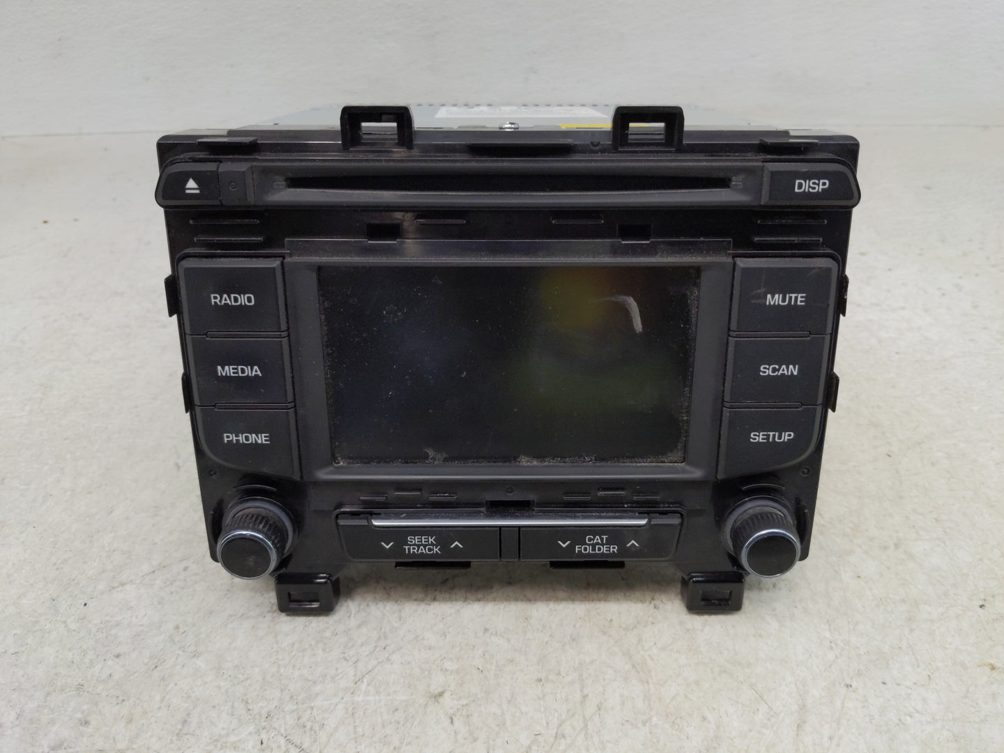 2015-2017 Hyundai Sonata Radio AM FM Cd Player Receiver Replacement P/N:96180-C20004X Fits Fits 2015 2016 2017 OEM Used Auto
