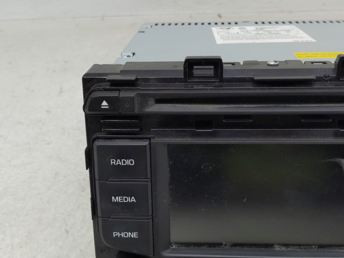 2015-2017 Hyundai Sonata Radio AM FM Cd Player Receiver Replacement P/N:96180-C20004X Fits Fits 2015 2016 2017 OEM Used Auto