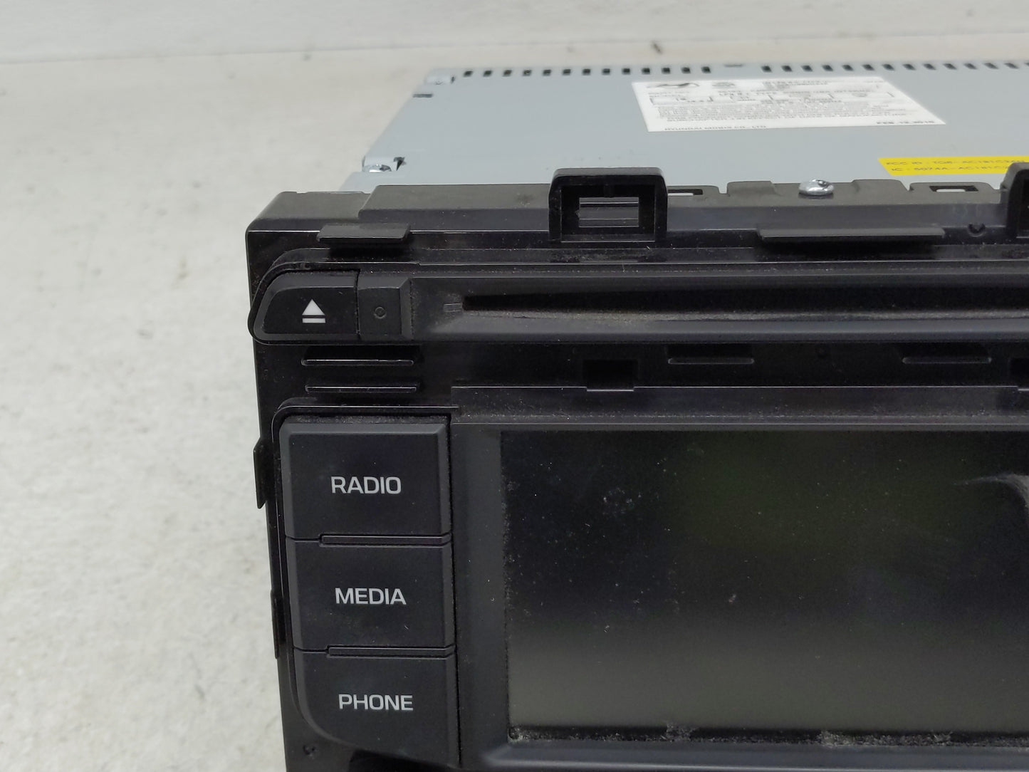 2015-2017 Hyundai Sonata Radio AM FM Cd Player Receiver Replacement P/N:96180-C20004X Fits Fits 2015 2016 2017 OEM Used Auto